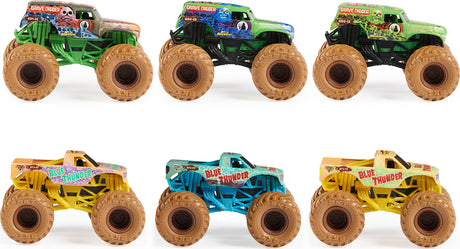 Monster Jam , Mystery Mudders, Official Die-Cast Monster Truck 1:64 Scale (Styles Will Vary)