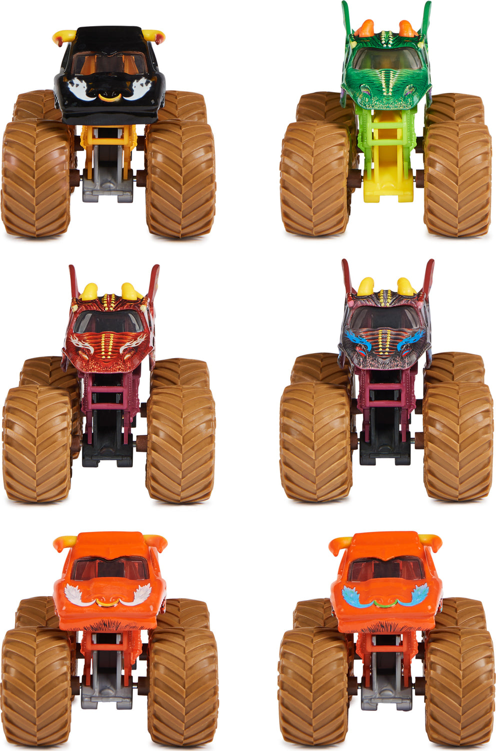 Monster Jam , Mystery Mudders, Official Die-Cast Monster Truck 1:64 Scale (Styles Will Vary)