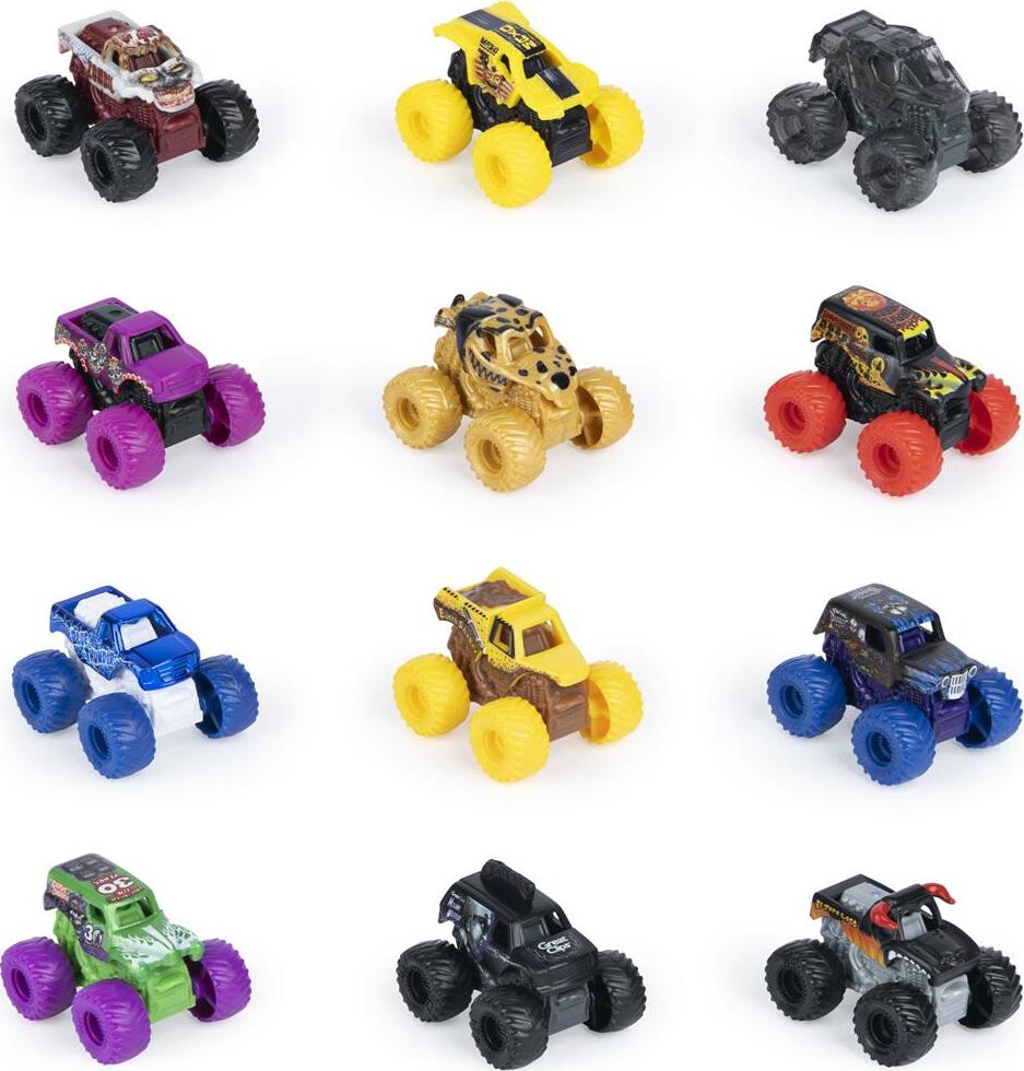 Monster Jam - Official Mini Mystery Collectible Monster Truck 1:87 Scale (assorted styles)