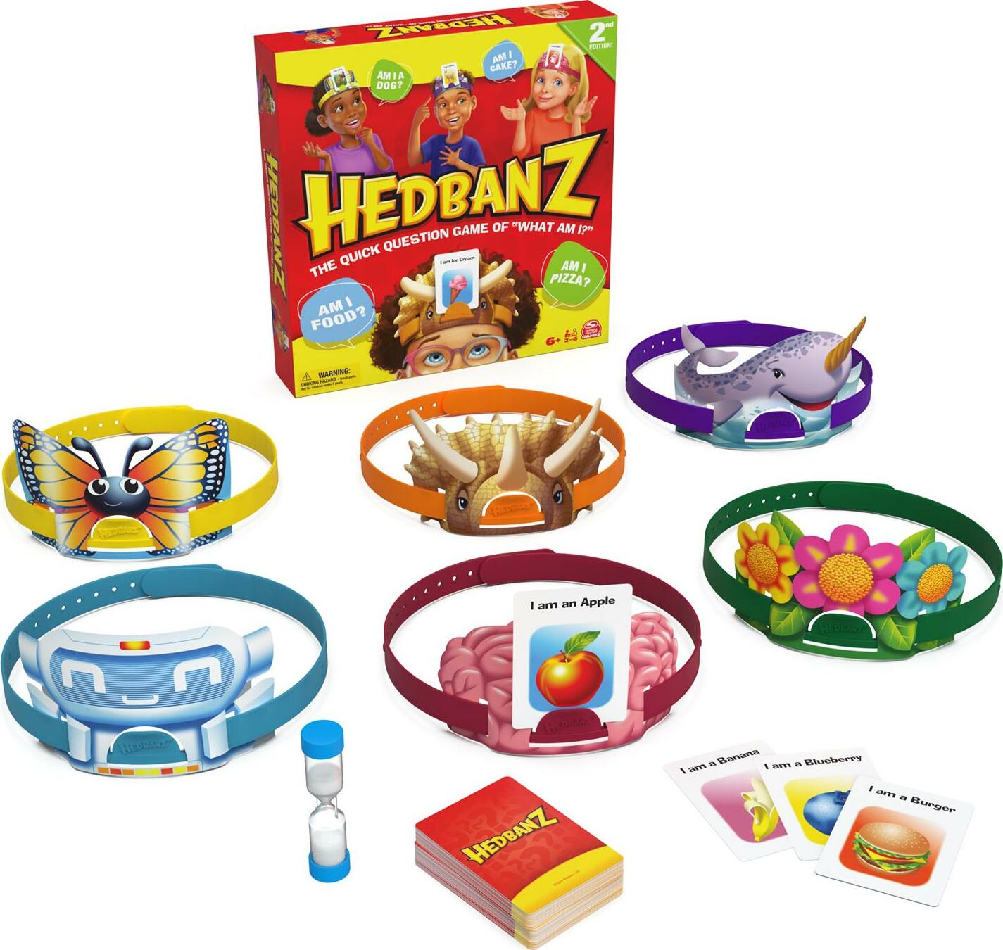 Hedbanz 2nd Edition Picture Guessing Board Game Enchanted Forest Toy Shoppe