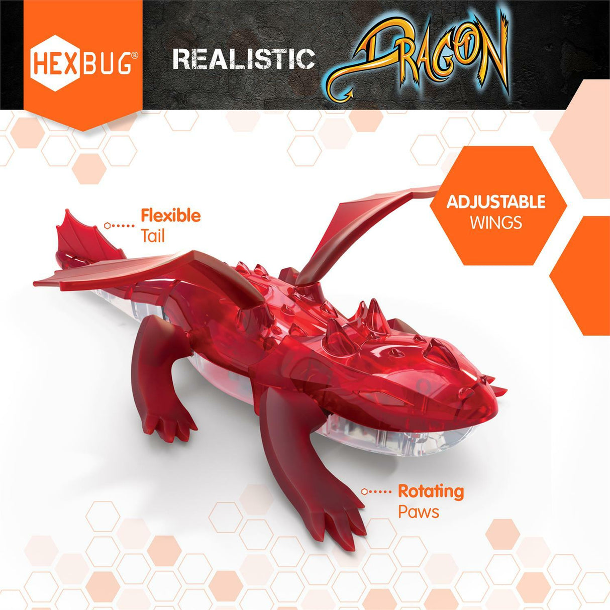 Hexbug Dragon: Remote Control (assorted colors)