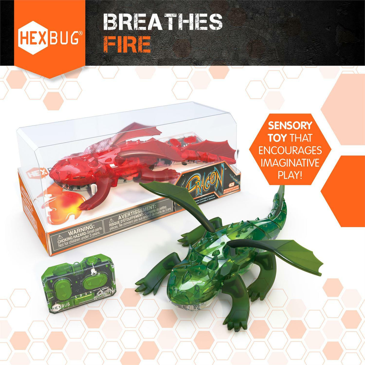 Hexbug Dragon: Remote Control (assorted colors)