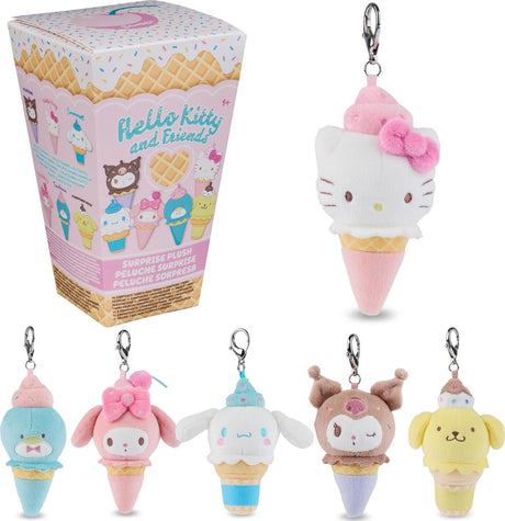 Hello Kitty and Friends Surprise Blind Box, 3-Inch plush (assorted)