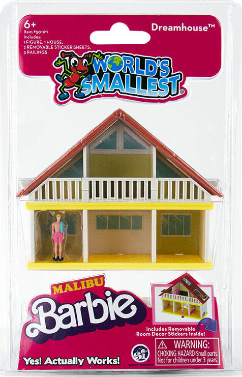 World's Smallest Malibu Barbie Dreamhouse (assorted)