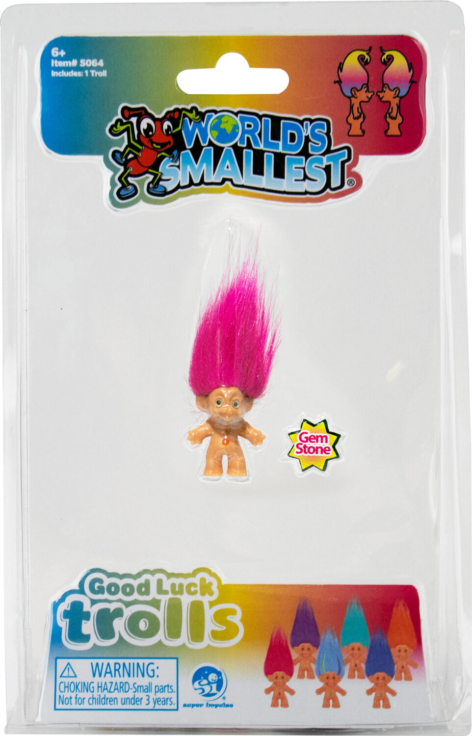 World's Smallest Good Luck Trolls