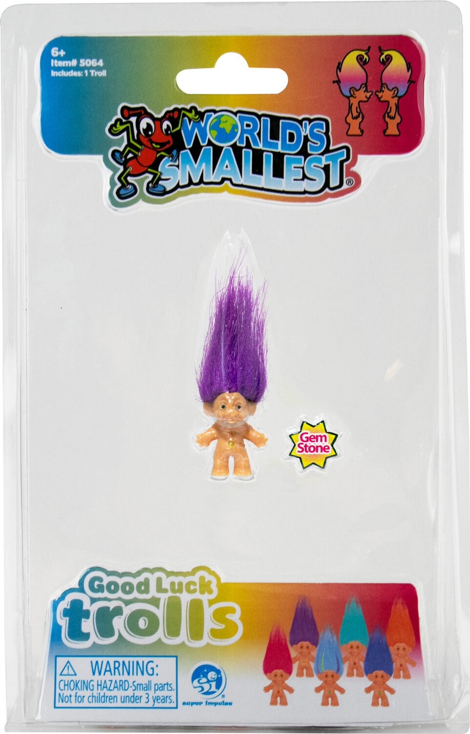 World's Smallest Good Luck Trolls