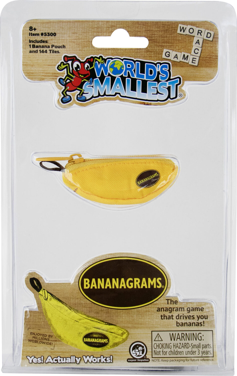 World's Smallest Bananagrams