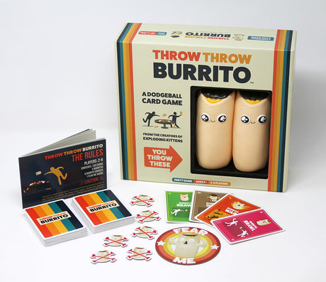 Throw Throw Burrito A Dodgeball Card Game