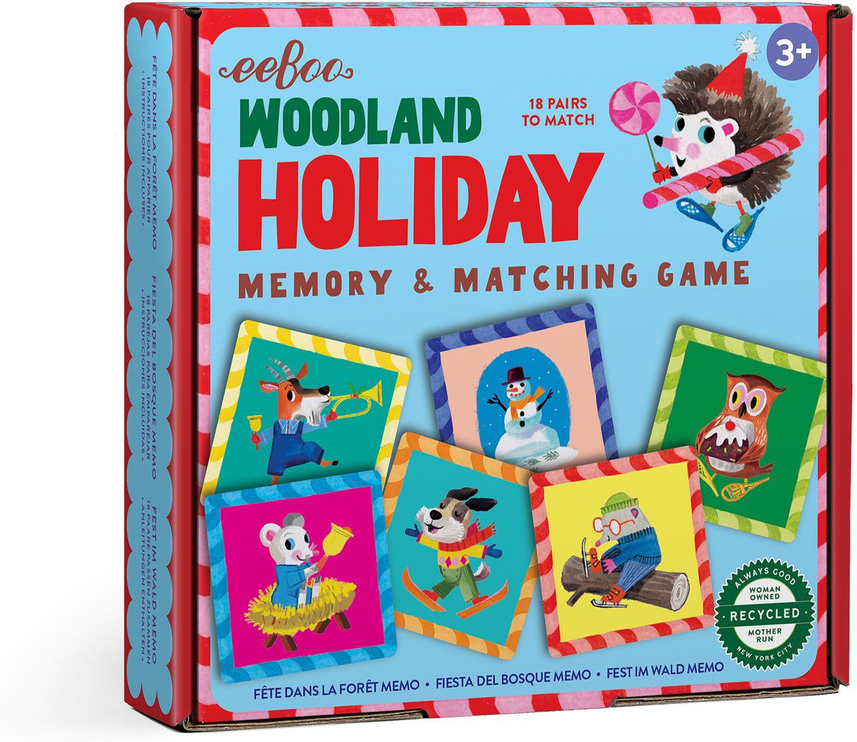 Woodland Holiday Memory & Matching Game