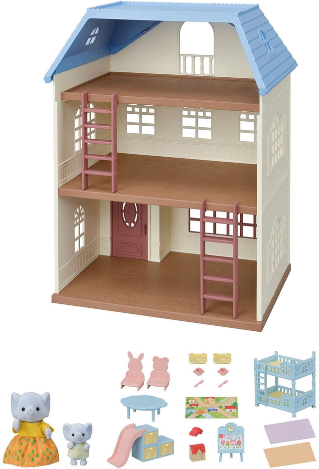 Calico Critters Sky Blue Terrace Gift Set