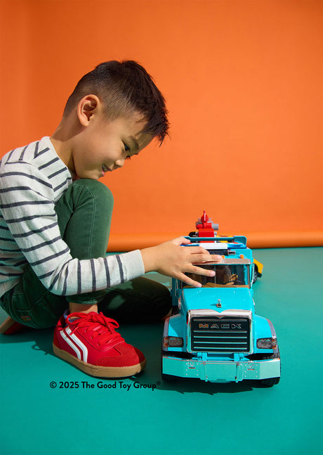 Bruder MACK Granite Recovery and Towing Truck with Light & Sound Module