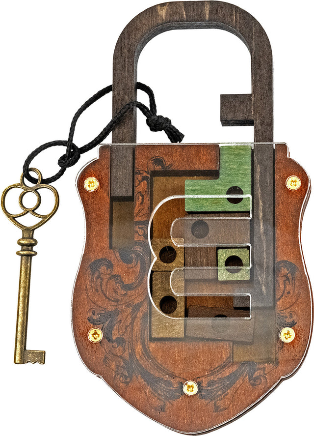 True Genius Lock & Key Puzzles