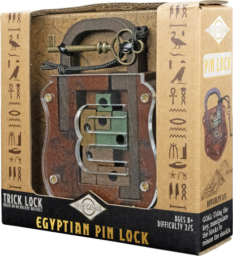 True Genius Lock & Key Puzzles