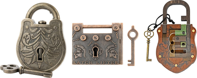 True Genius Lock & Key Puzzles