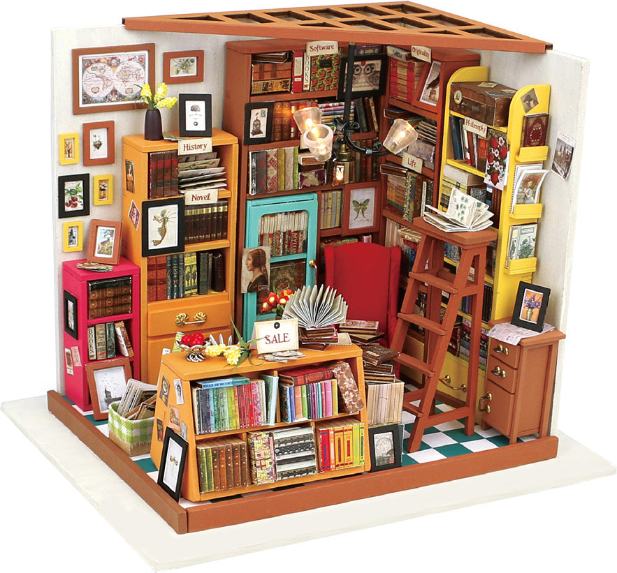 DIY Miniature House: Sam's Study