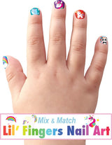 Lil' Fingers Nail Art - Unicorn Magic