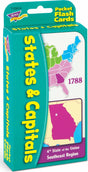 States and Capitals Pocket Flash Cards