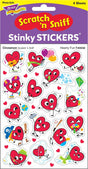 Hearty Fun/ Cinnamon Mixed Shapes Stinky Stickers, 64 Ct