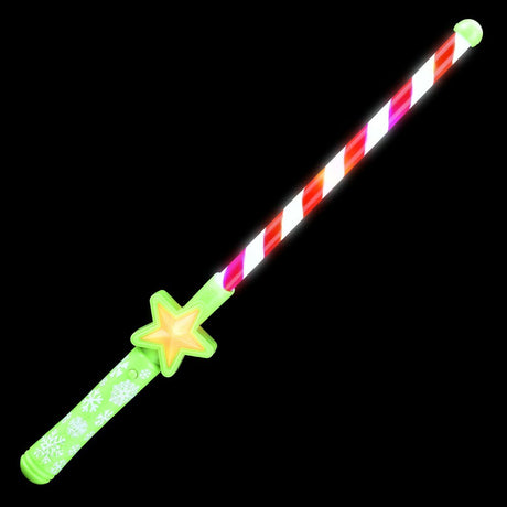 16" Light-Up Christmas Theme Wand