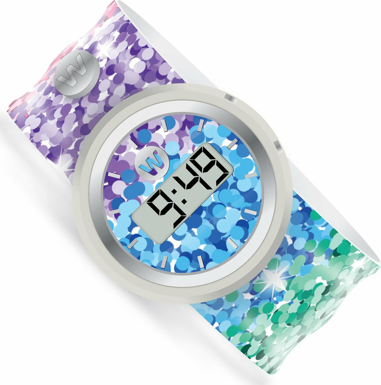 Sassy Sequins - Watchitude Digital Slap Watch