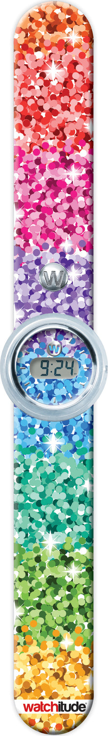 Sassy Sequins - Watchitude Digital Slap Watch