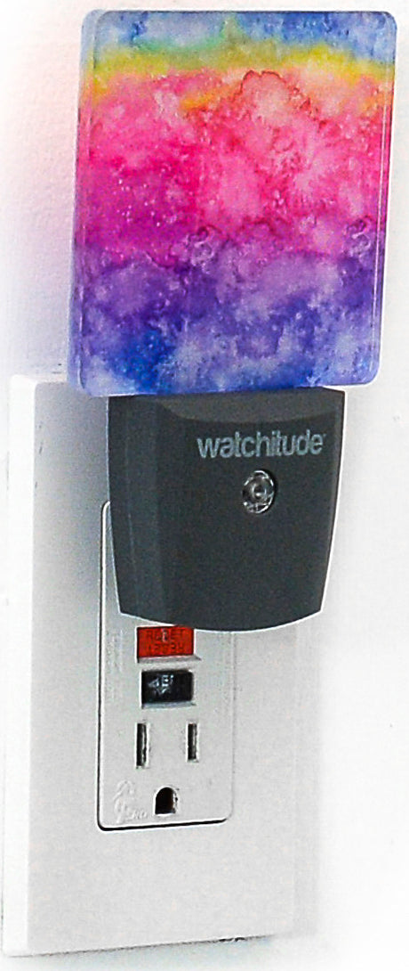 Rainbow Tie Dye - Watchitude LED Night Light