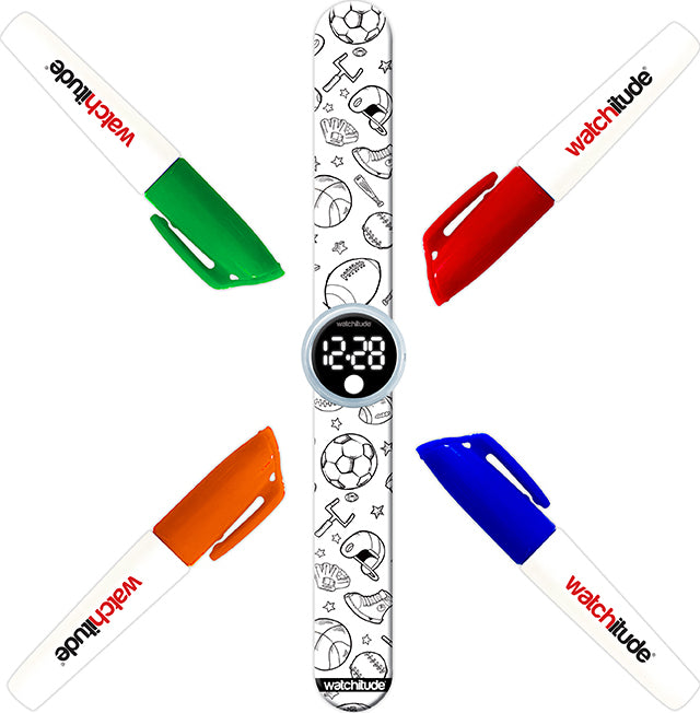 Sports - Color Me Digital Slap Watch