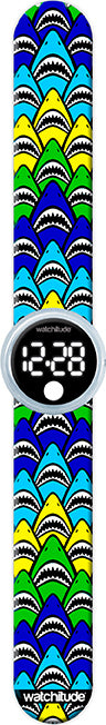 Shark Frenzy - Color Me Digital Slap Watch