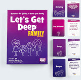 Let's Get Deep Family Edition - Family Conversation Cards