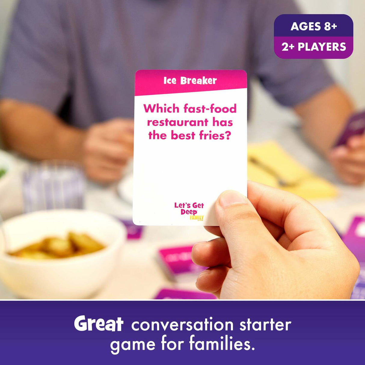 Let's Get Deep Family Edition - Family Conversation Cards