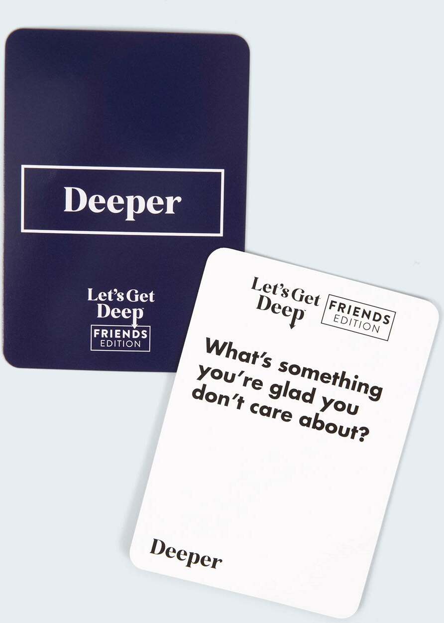 Let's Get Deep Friends Edition Game