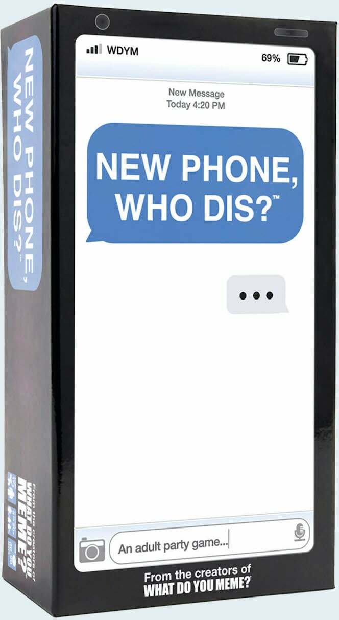 New Phone, Who Dis? - Text Message Card Game