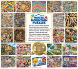 National Park Badges - 1000 Piece - White Mountain Puzzles