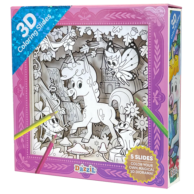3D Coloring - Unicorn
